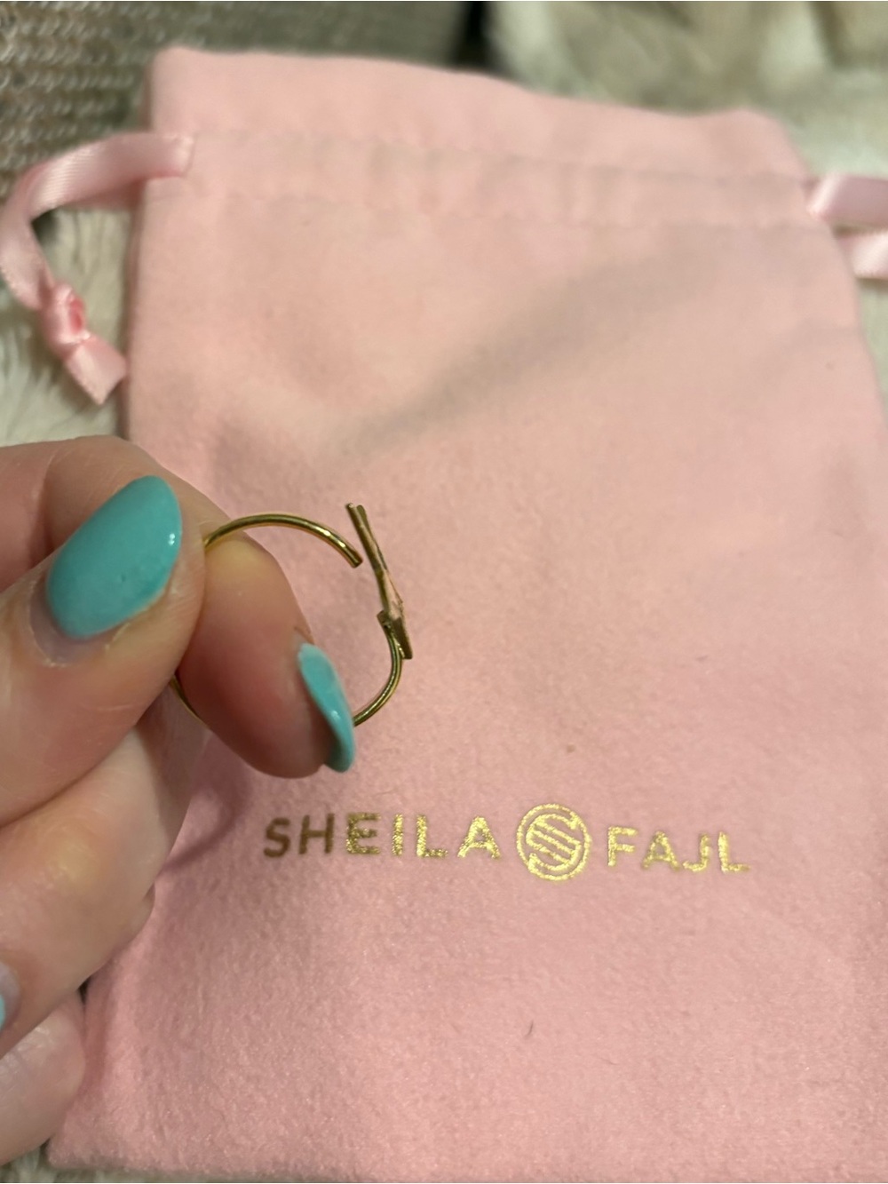 Sheila Fajl- Adjustable Gold Star Statement Ring - Picture 3 of 4